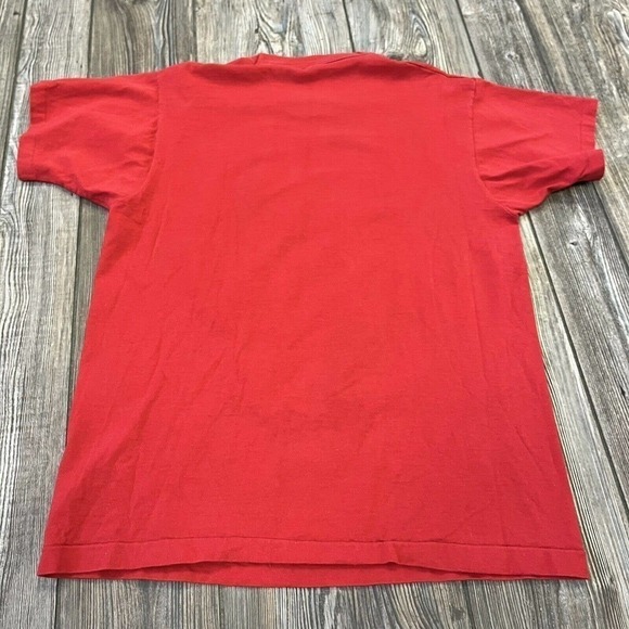 VTG Snoopy Joe Cool Shirt Large USA Born Raised Woodstock America Patriotic - Picture 8 of 8